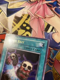 (AA) Yugioh Worm Bait Video Game Promo Ultra Rare TF04-EN002 MP - Image 4