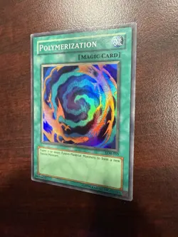 Polymerization YuGiOh! LOB-059 Super Rare Unlimited Original Print Holo Card LP - Image 4
