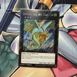 Yu-Gi-Oh! Leviair the Sea Dragon RA04-EN155 Platinum Secret Rare 1st Ed NM 🥶 - Image 1