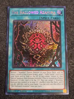 The Hallowed Azamina-Prismatic Secret Rare - 1st Edition - MP25-EN112 - 2025 ... - Image 1