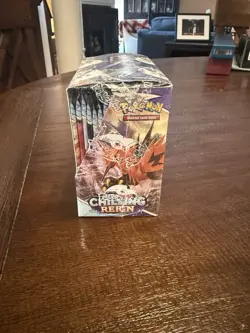 Pokemon 2021 Sword And Shield Chilling Reign Booster Box - SEALED w/Acrylic Case - Image 5