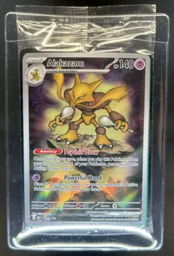 2025 Pokemon MEP Black Star Promos Alakazam #009 - Image 1
