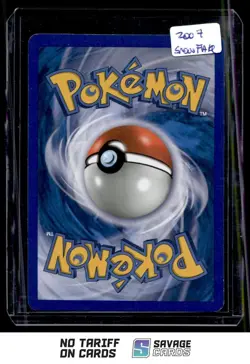 2007 Pokemon Diamond & Pearl - Mysterious Treasures CNTDWN Snow Flake Bidoof - Image 2