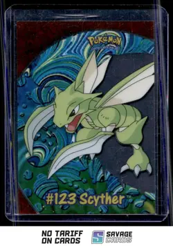 2000 Pokemon Topps TV Animation Clear Scyther #PC9 - Image 2