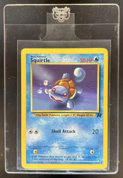 2000 Pokemon Team Rocket Squirtle #68/82 - Image 1