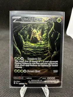 Pokemon TCG 257/193 Wo-Chien EX Paldea Evolved NM - Image 1