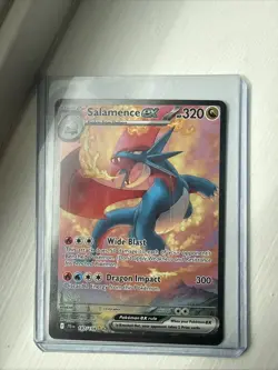 Pokemon TCG Salamence ex 187/159 Sv09: Journey Together SIR Holo - Image 1