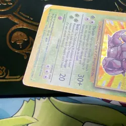Nidoking 11/102 Base Set Unlimited Rare Pokemon TCG Holo HP DMG - Image 5