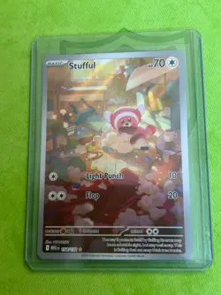Stufful - 154/132 - Pokemon Mega Evolution Base Set Illustration Rare Holo - Image 1