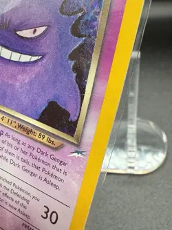 Dark Gengar 6/105 Neo Destiny Holo Rare HP70 Unlimited Pokemon TCG - Image 3