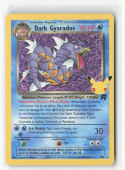 #Dark Gyarados #8/82 Classic Collection,Holo Near Mint or Better Pokemon - Image 1