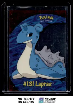 2000 Pokemon Topps TV Animation Clear Lapras #PC10 - Image 1