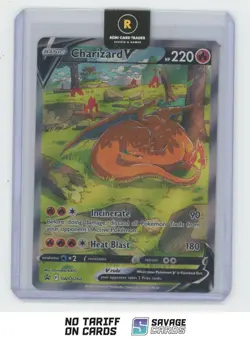2022 Pokemon SWSH BSP Ultra Premium Coll. Full Art Charizard V #SWSH260 - Image 1