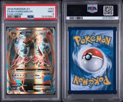 2016 POKEMON XY EVOLUTIONS #101 FA/M CHARIZARD EX EVOLUTIONS PSA 9 - Image 3