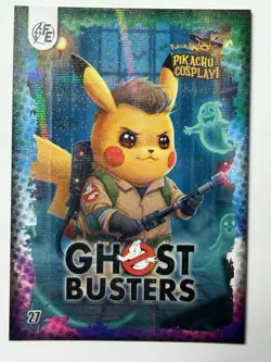 Ghost Busters (Pikachu) #27 - Galaxy Holo - Electric Pikachu Cosplay - Pokemon - Image 1