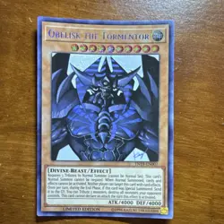 Yu-Gi-Oh! Obelisk, Slifer & Ra TN19 Limited Edition Holo 3 Card Lot - Image 2