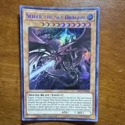 Yu-Gi-Oh! Obelisk, Slifer & Ra TN19 Limited Edition Holo 3 Card Lot - Image 3