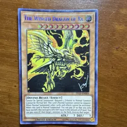 Yu-Gi-Oh! Obelisk, Slifer & Ra TN19 Limited Edition Holo 3 Card Lot - Image 4