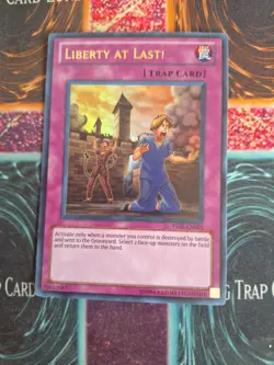 Yu-Gi-Oh! Liberty at Last! TF05-EN003 Ultra Rare Limited Near Mint a1/ - Image 1