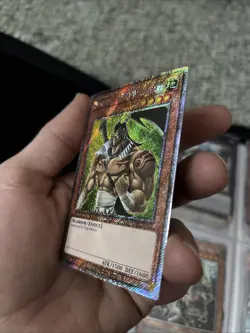 Yu-Gi-Oh! Elemental Hero Wildheart RA03-EN157 Platinum Secret Rare 1st Edition - Image 2