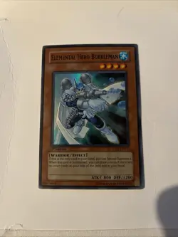 Yu-Gi-Oh! TCG Elemental Hero Bubbleman Jaden Yuki YSDJ-EN017 1st Edition... - Image 1