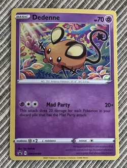 Dedenne SWSH080 SWSH: Sword & Shield Promo Cards Holo - Image 1