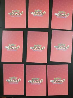 Pokemon Let's Go Eevee Database Set Eevee Poncho Cracked Ice 9 Cards Peru - Image 2