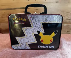 Pokemon Trading Card Game W/ Metal Lunch Box •• See Description - Image 2