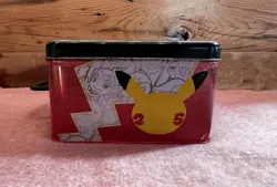 Pokemon Trading Card Game W/ Metal Lunch Box •• See Description - Image 4