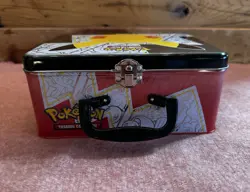 Pokemon Trading Card Game W/ Metal Lunch Box •• See Description - Image 5