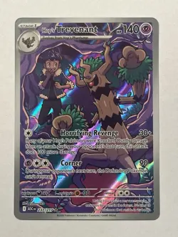 Pokemon Hop's Trevenant Holo Card 237/217 ASC 140 HP Stage 1 Ghost Grass - Image 1