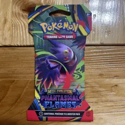 Pokemon Cards Phantasmal Flames, Booster Pack-2 Packs. New - Image 2