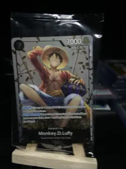 Monkey.D.Luffy (Tin Pack Set Vol. 2) P-075 One Piece Promotion Cards Foil SEALED - Image 1