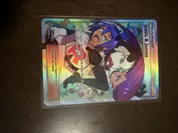 Pokemon Jessie & James Full Art Ultra Rare Trainer Holo Card Hidden Fates 68/68 - Image 1