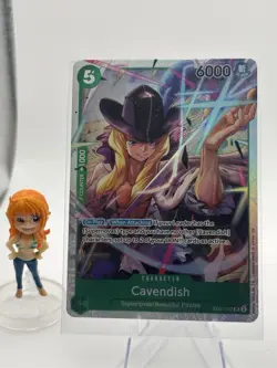 Bandai One Piece Card Game EB01 Foil Super Rare Cavendish EB01-012 x3 - Image 2