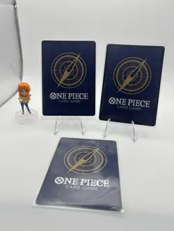 Bandai One Piece Card Game EB01 Foil Super Rare Cavendish EB01-012 x3 - Image 5