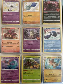 LOT 162 Pokemon Cards Holo Full Art Durant Iron Treads Ex Ludicolo Mew Lucario V - Image 3