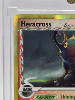 Heracross 3/101 Delta Species EX Dragon Frontiers Holo Pokemon Card MP - Image 3