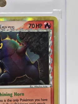 Heracross 3/101 Delta Species EX Dragon Frontiers Holo Pokemon Card MP - Image 4