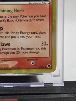 Heracross 3/101 Delta Species EX Dragon Frontiers Holo Pokemon Card MP - Image 5