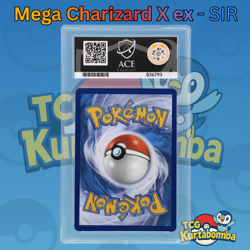 Mega Charizard X Ex 109/094 Pokemon Card Ace Grade 10 Gem Mint PERFECT SUBGRADES - Image 3