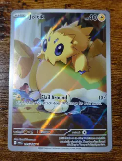 Joltik 196/182 Illustration Rare Paradox Rift Pokemon Card NM-MINT - Image 1