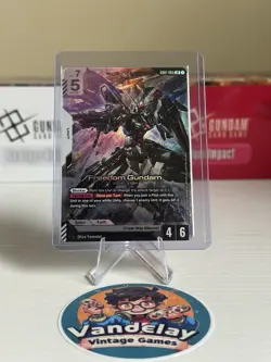 Freedom Gundam GD01-065 | LR | Gundam Card Game | Near Mint - Image 1