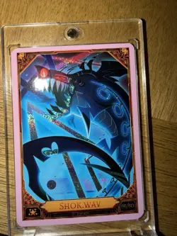 SHOK.WAV 2nd Edition Collectible Card Game Trading Card 66/60 Card Number - Image 2