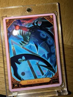 SHOK.WAV 2nd Edition Collectible Card Game Trading Card 66/60 Card Number - Image 3