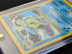 Pokemon Gyarados Holo Rare Card - Base Set 7/130 - WOTC - Excellent - Image 4