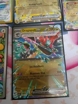 Full Art Darkrai Vstar And Full Art Ambipom Along With 5 Other Pokemon Cards - Image 5