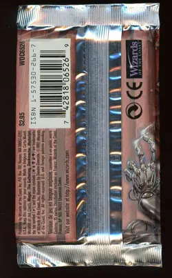 FACTORY SEALED Weatherlight MTG/Magic Booster Pack ~ Rod/Ruins/Vale/FirestormU - Image 2