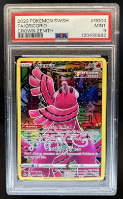 2023 Pokemon SWSH Crown Zenith Oricorio Galarian Gallery #GG04/GG70 PSA 9 - Image 1