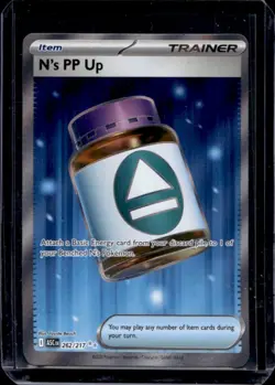 2026 Pokemon Ascended Heroes N's PP Up Ultra Rare #262/217 - Image 1